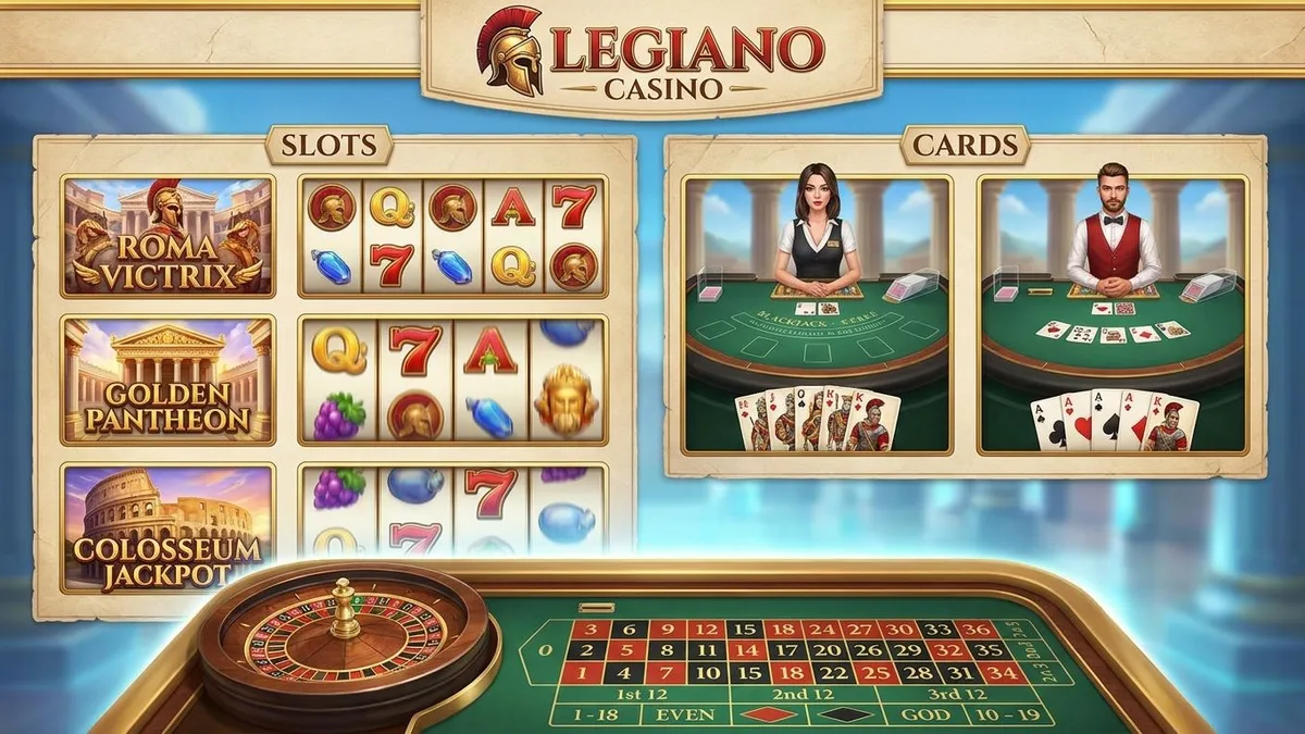 Kasino hry Legiano